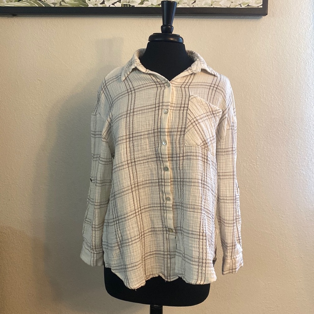 White button up